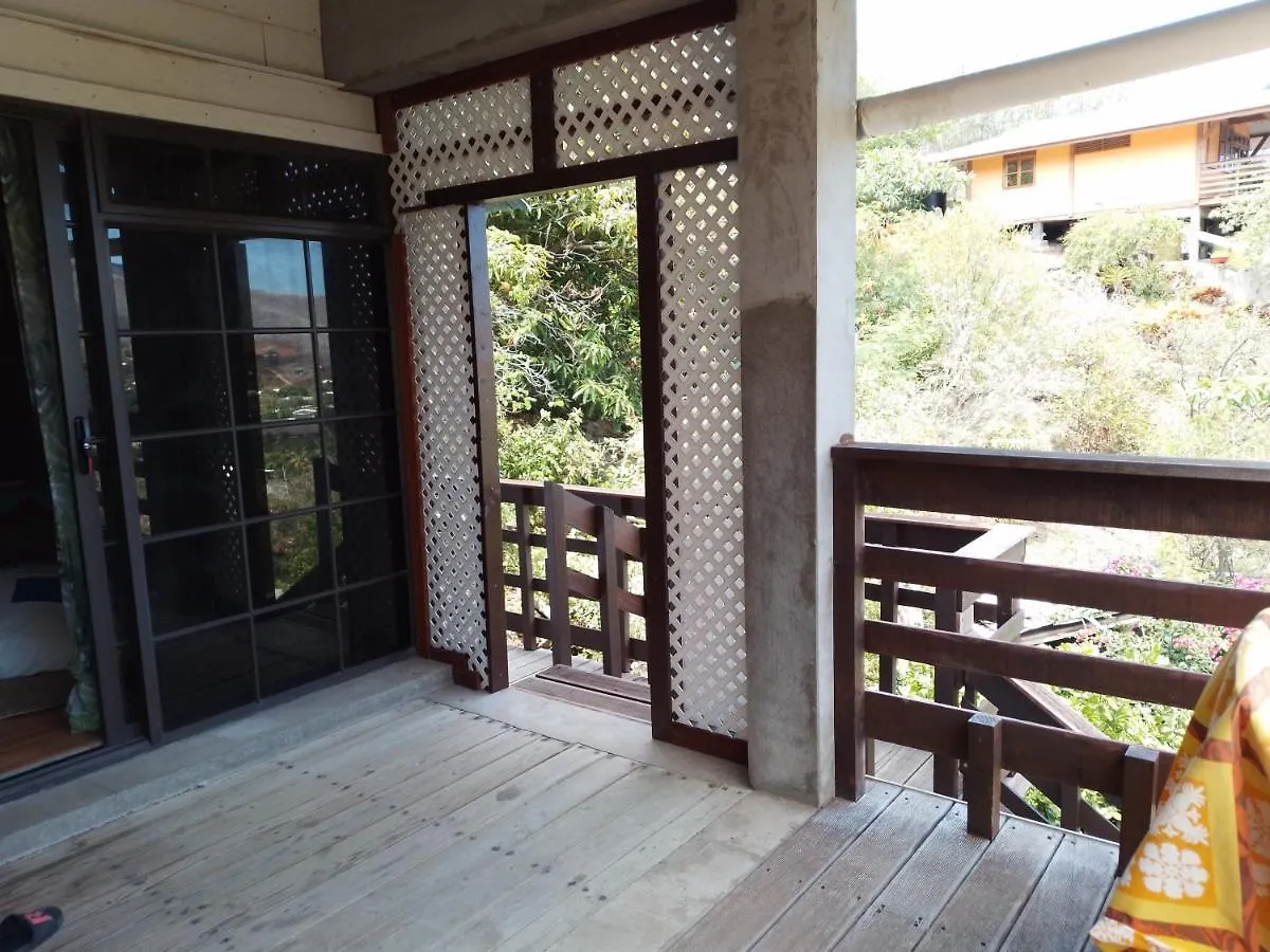 Homestay szállás Residence Tamaumia - Chambre Hakamoui Francia Polinézia